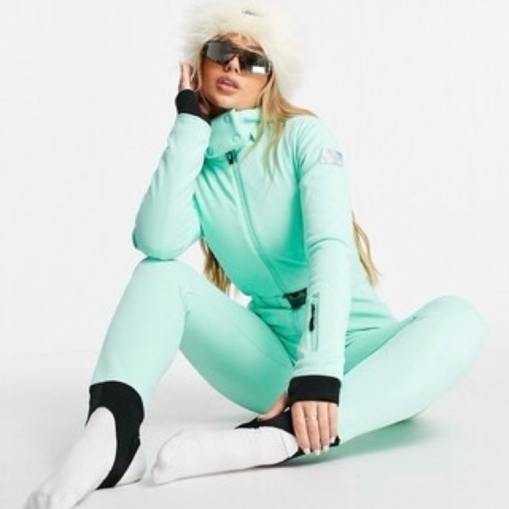 ASOS 4505 Ski Suit in Mint
